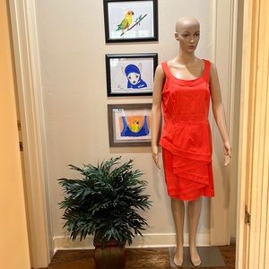 Calvin Klein Orange Dress